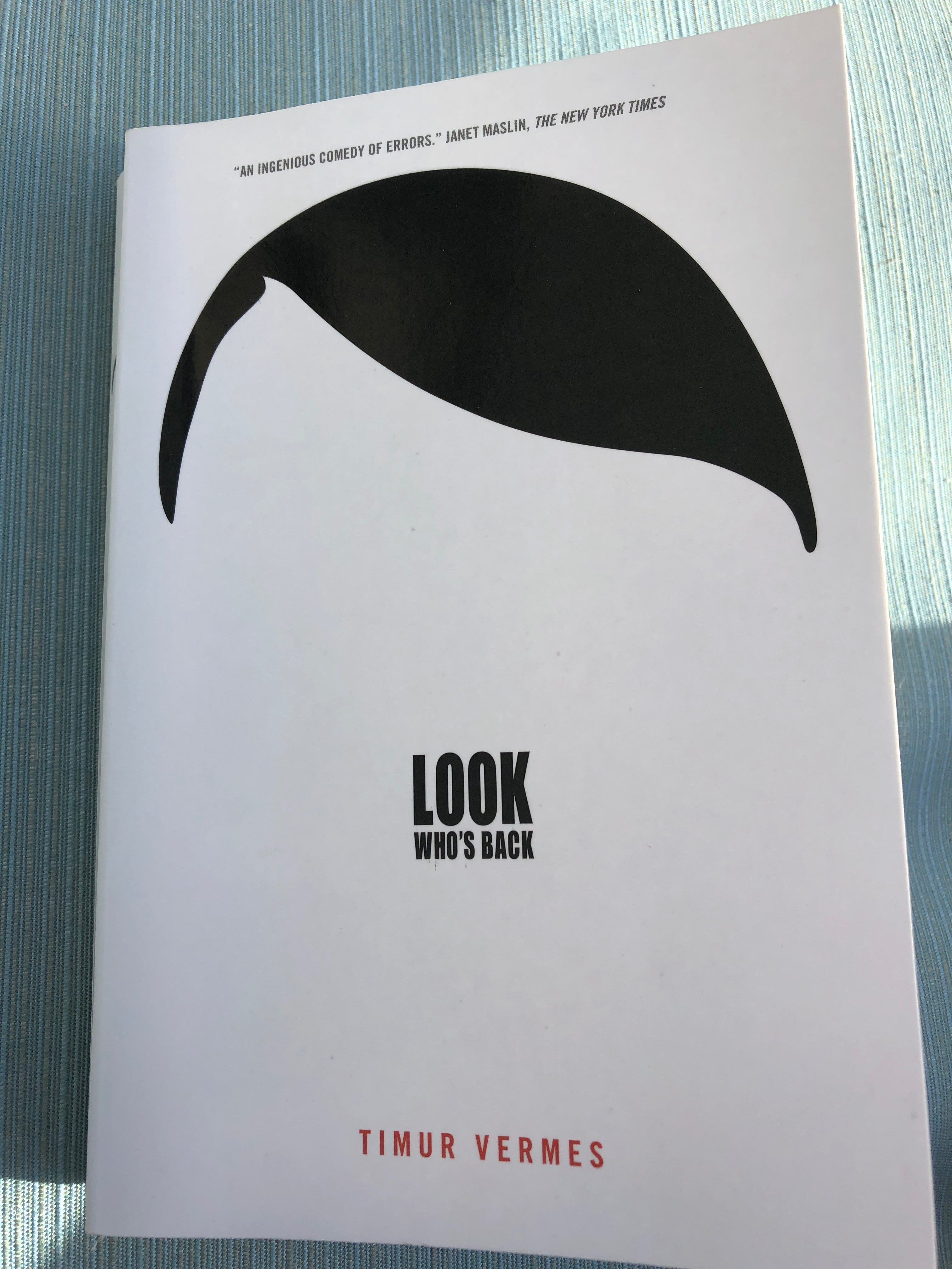 Book Review – “Look Who’s Back” – (Adolph Hitler)